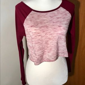 Nollie Long sleeve cropped T-shirt